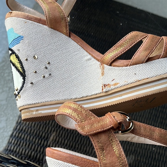 Coach wedge Sz 7.5 - Picture 5 of 12